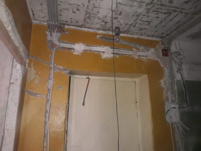 Замена проводки в хрущевке Замена проводки в хрущевке